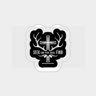 Seek and You Shall Find 406 Christian Apparel Sticker